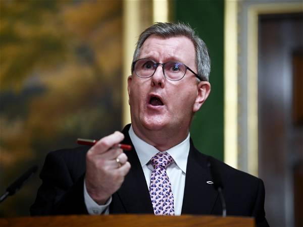 Sir Jeffrey Donaldson resigns as Democratic Unionist party leader