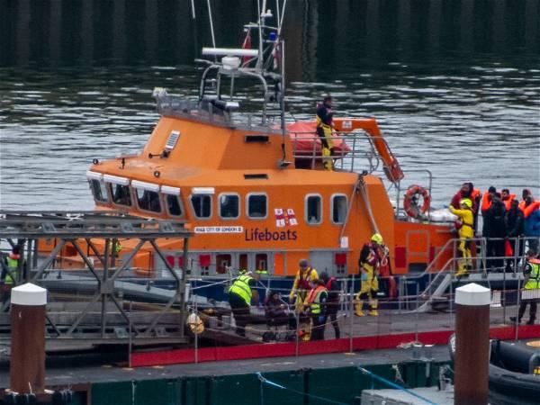 Three men arrested after deaths of five people attempting to cross the Channel