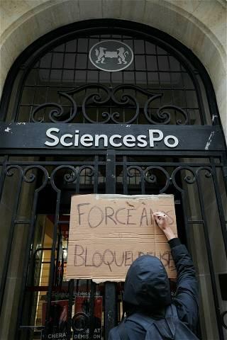 Students occupy Paris's Sciences Po university in pro-Palestinian protest