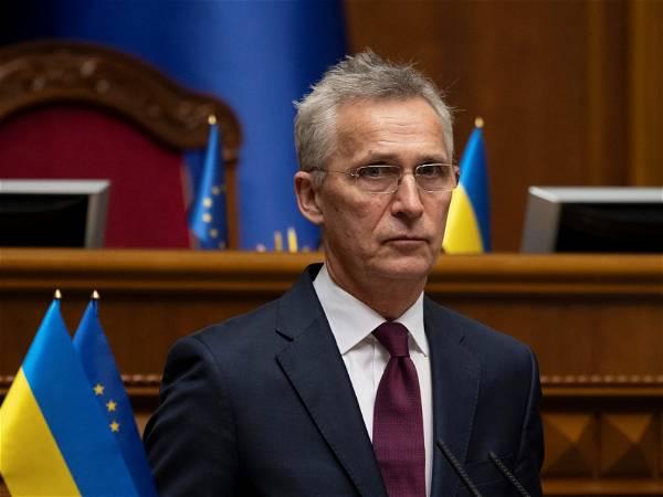 NATO's chief says alliance countries have moved too slowly to send Ukraine new arms against Russia