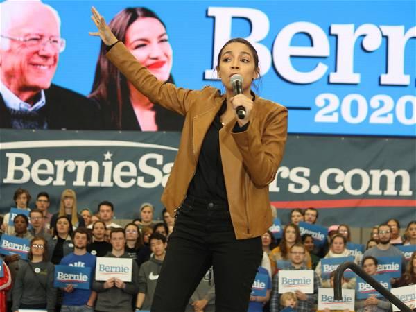 AOC says there's an 'upside' to the anti-Biden movement over Israel