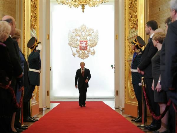 Putin inaugurated for record fifth term, prolonging his more than two decades in power