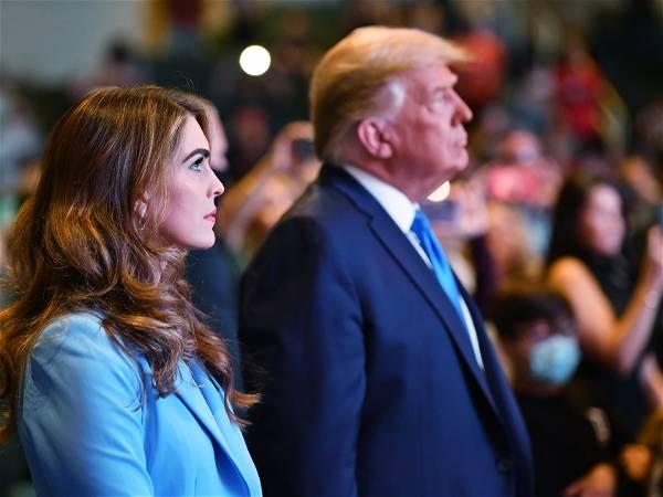 Former Trump aide Hope Hicks testifies 'Access Hollywood' tape roiled campaign