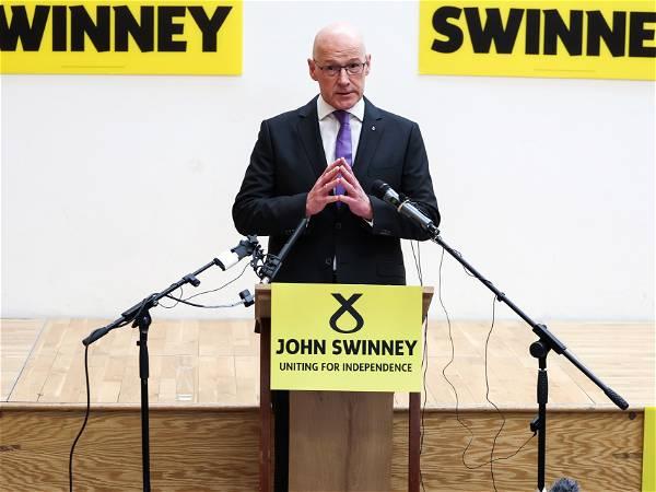 John Swinney becomes SNP leader after rival drops out