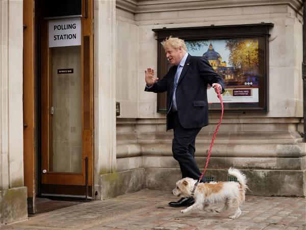 Boris Johnson turned away from polling station after forgetting photo ID